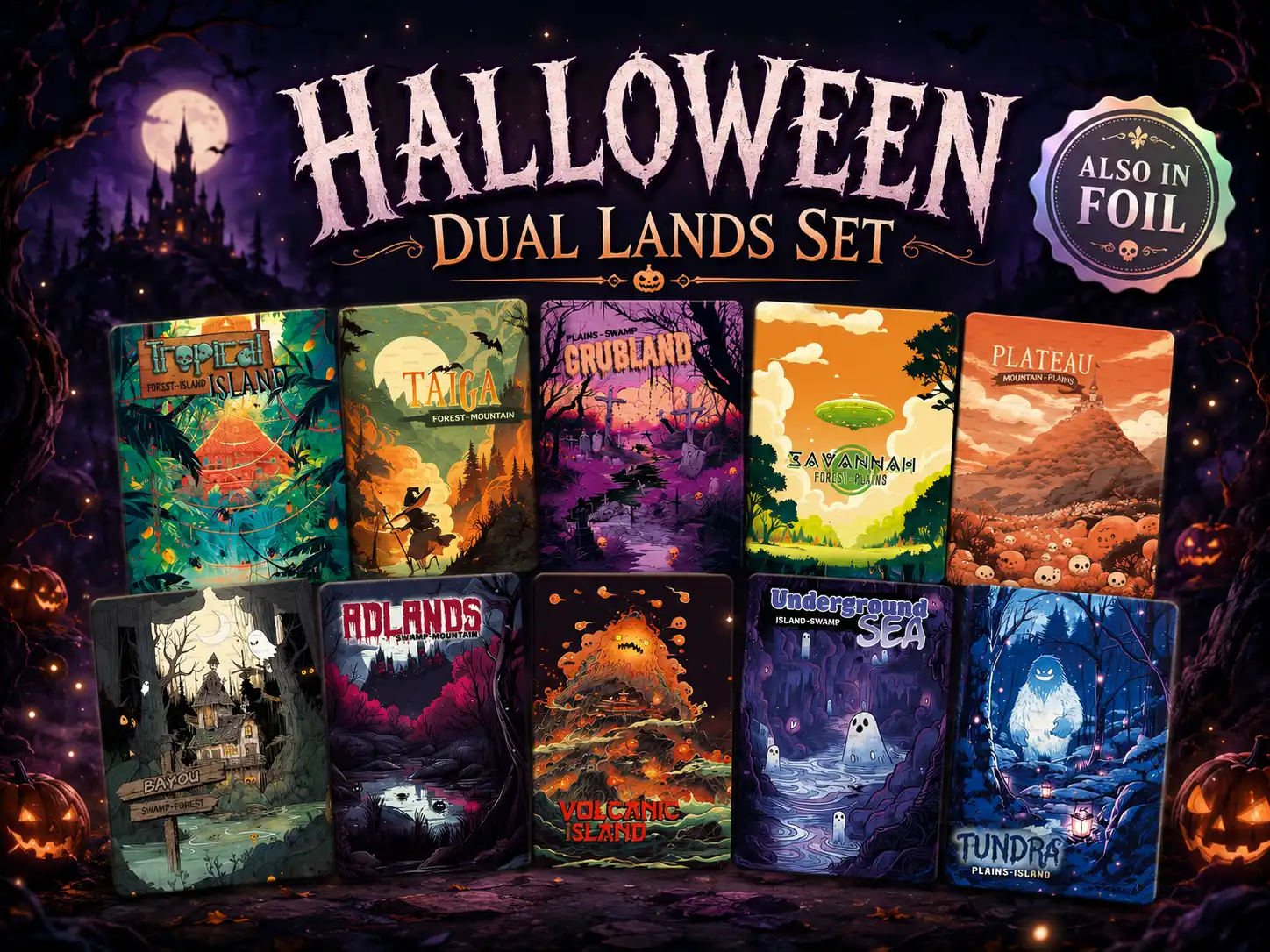Dual Lands Halloween