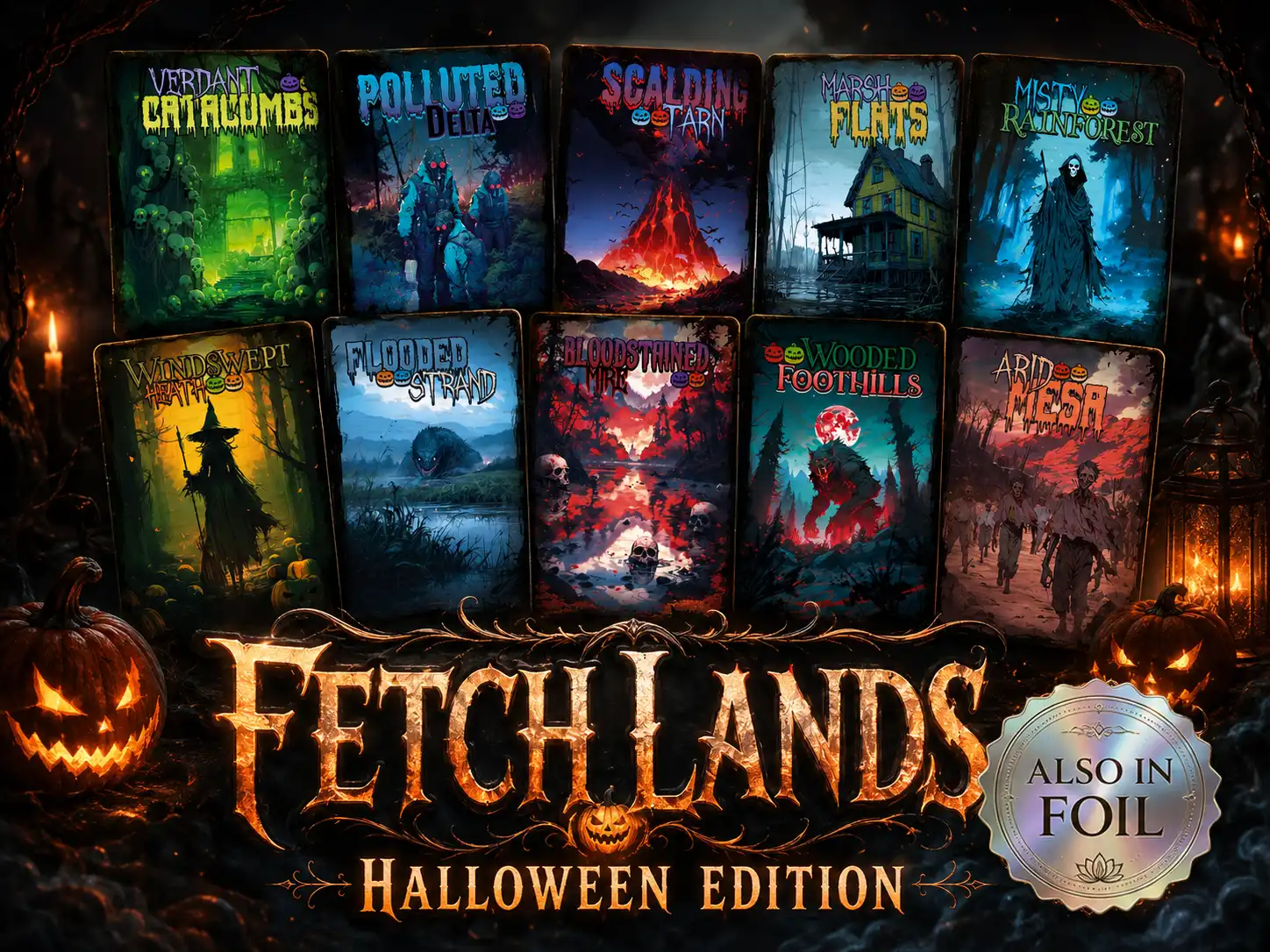 Fetch Lands Halloween