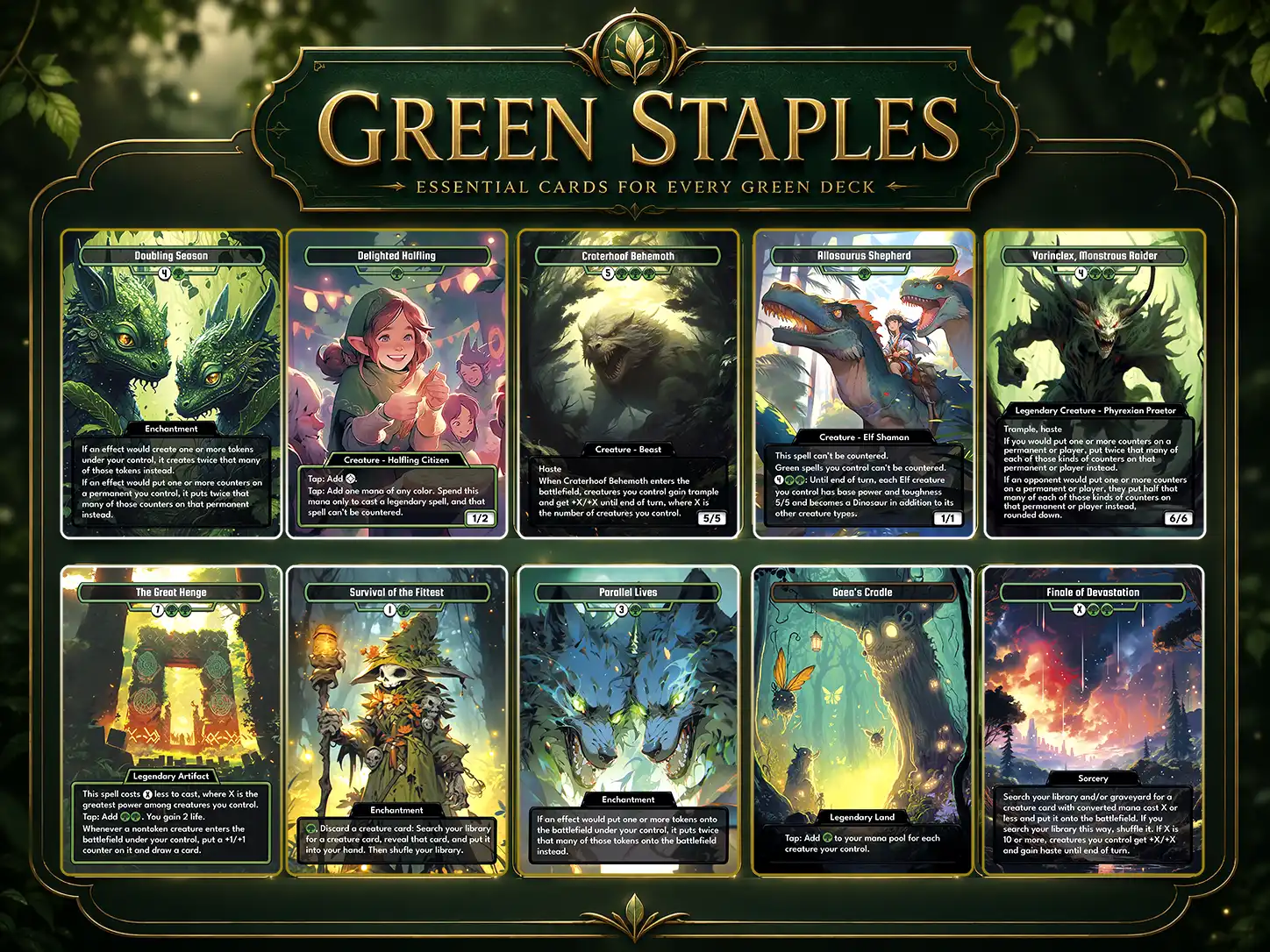 Green Staples
