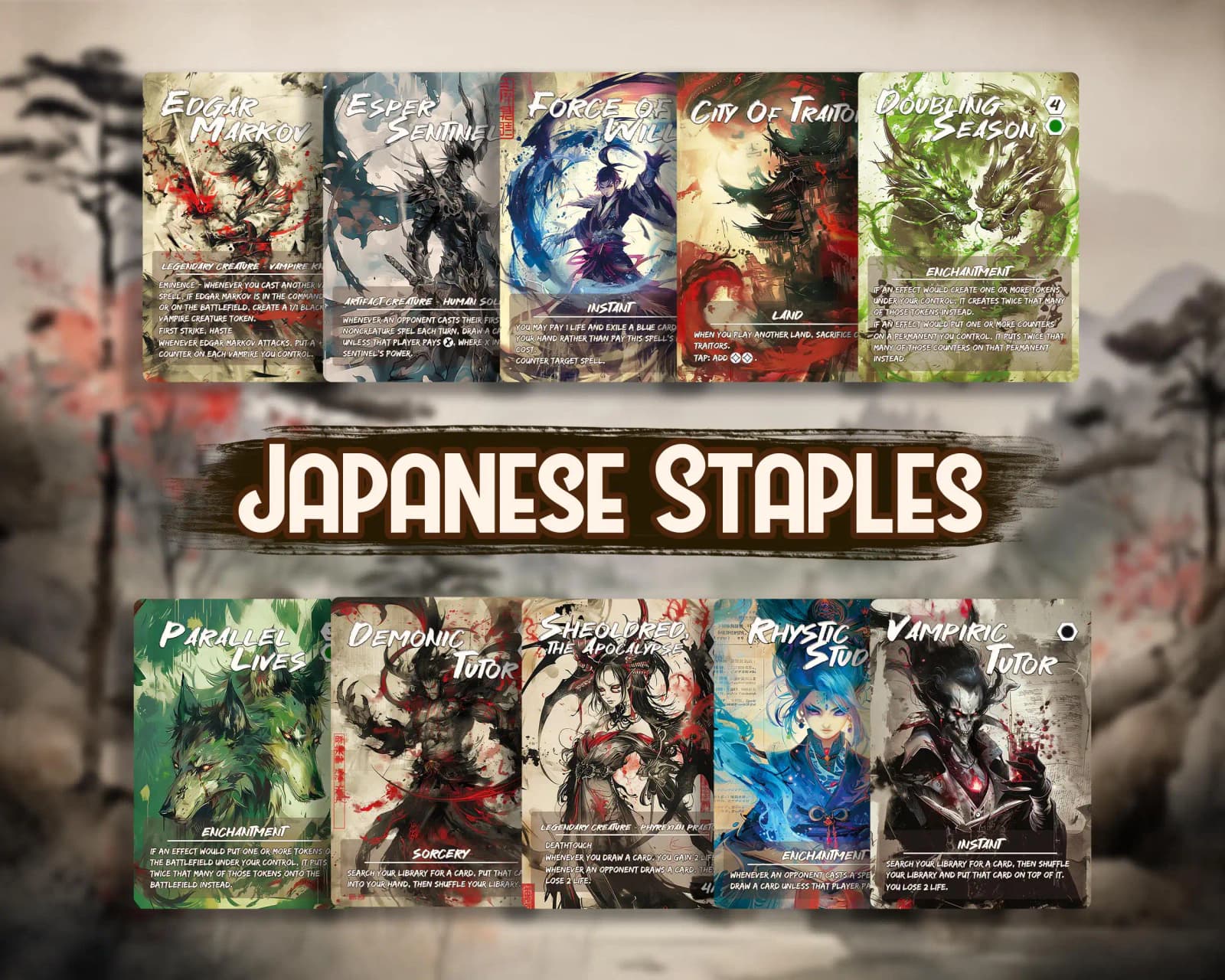Japanese Singles Staples
