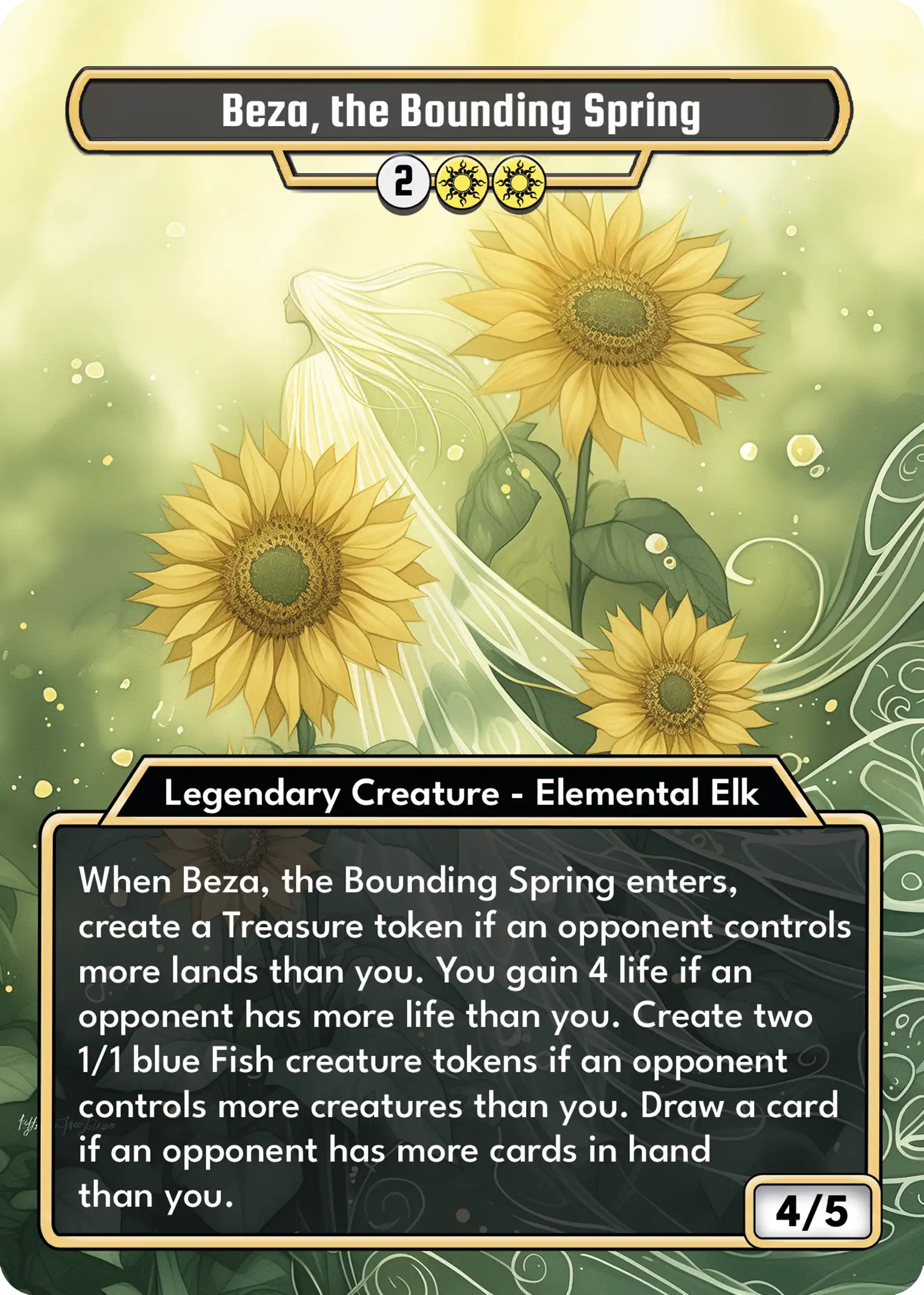 Beza, the Bounding Spring