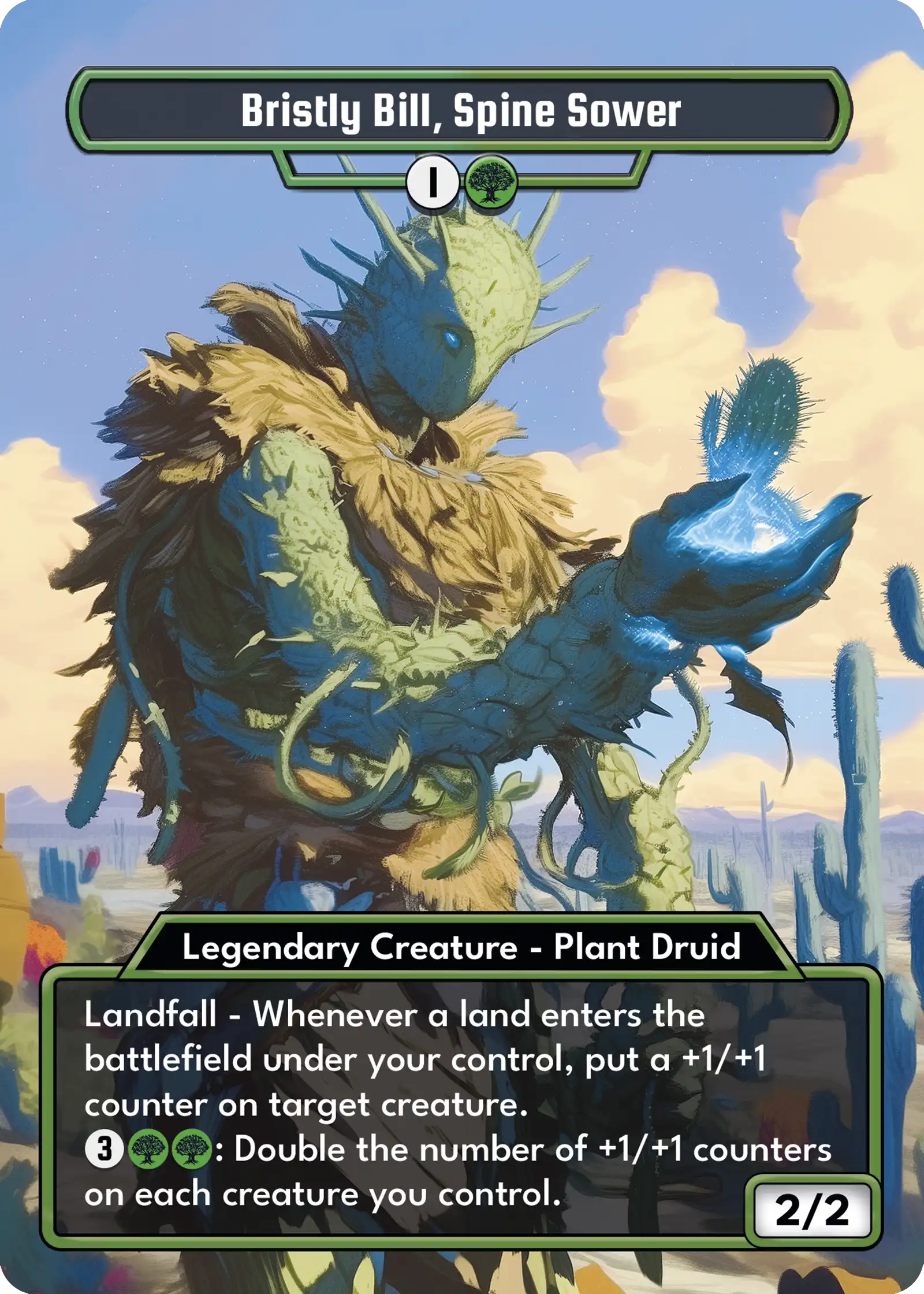Bristly Bill, Spine Sower