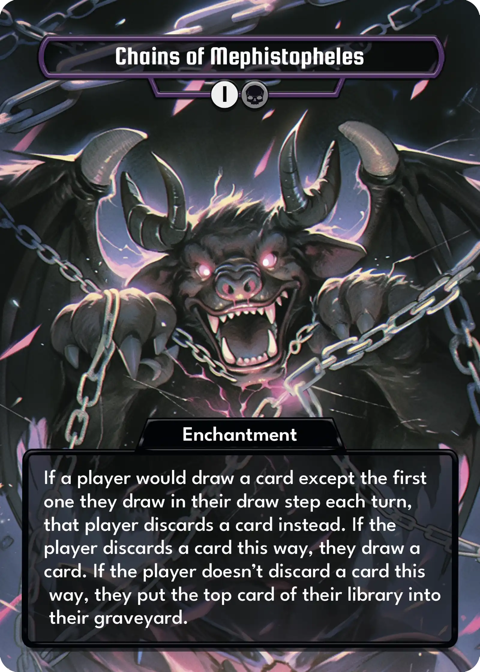 Chains of Mephistopheles