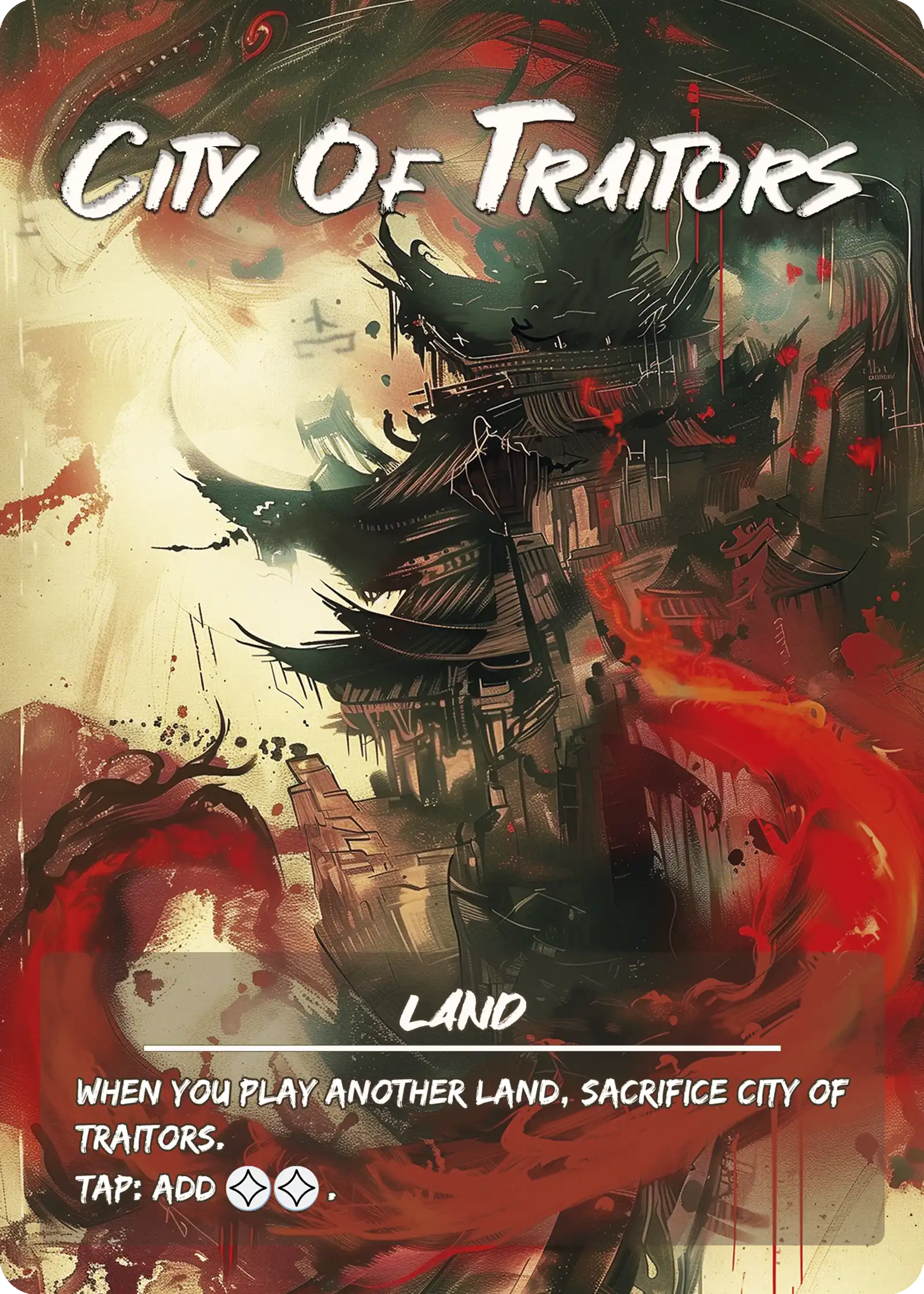 City of Traitors Japanese