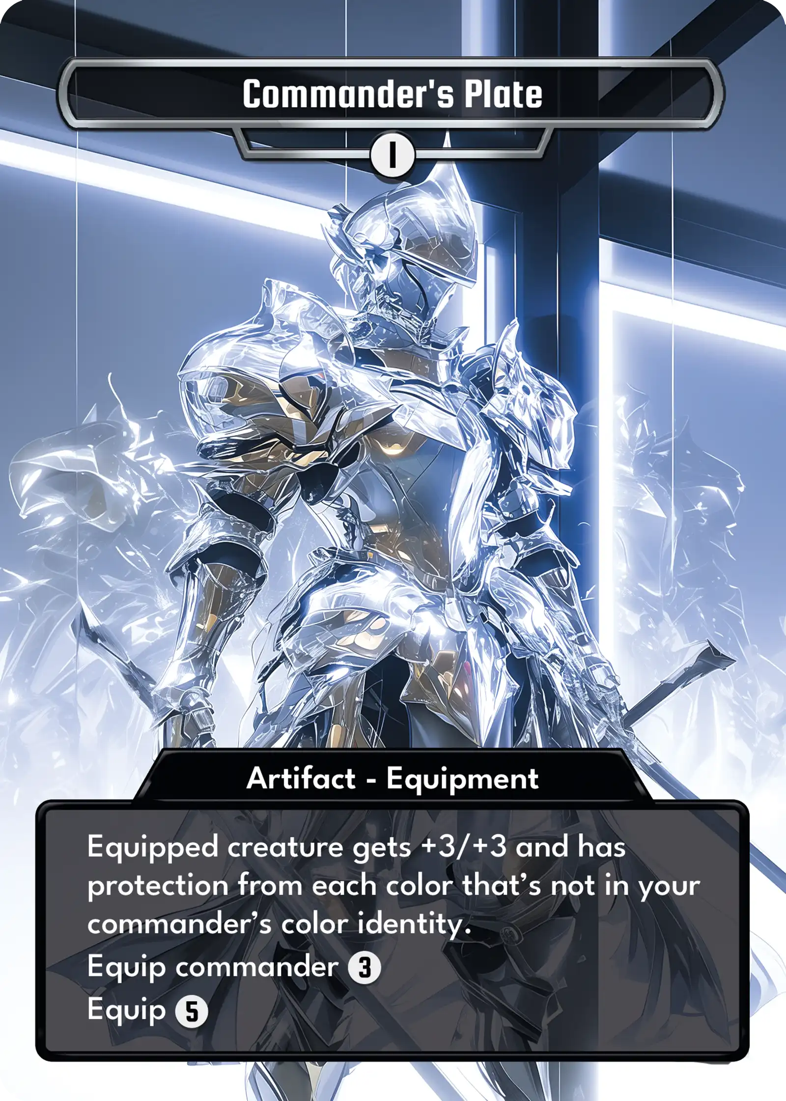 Commander's Plate