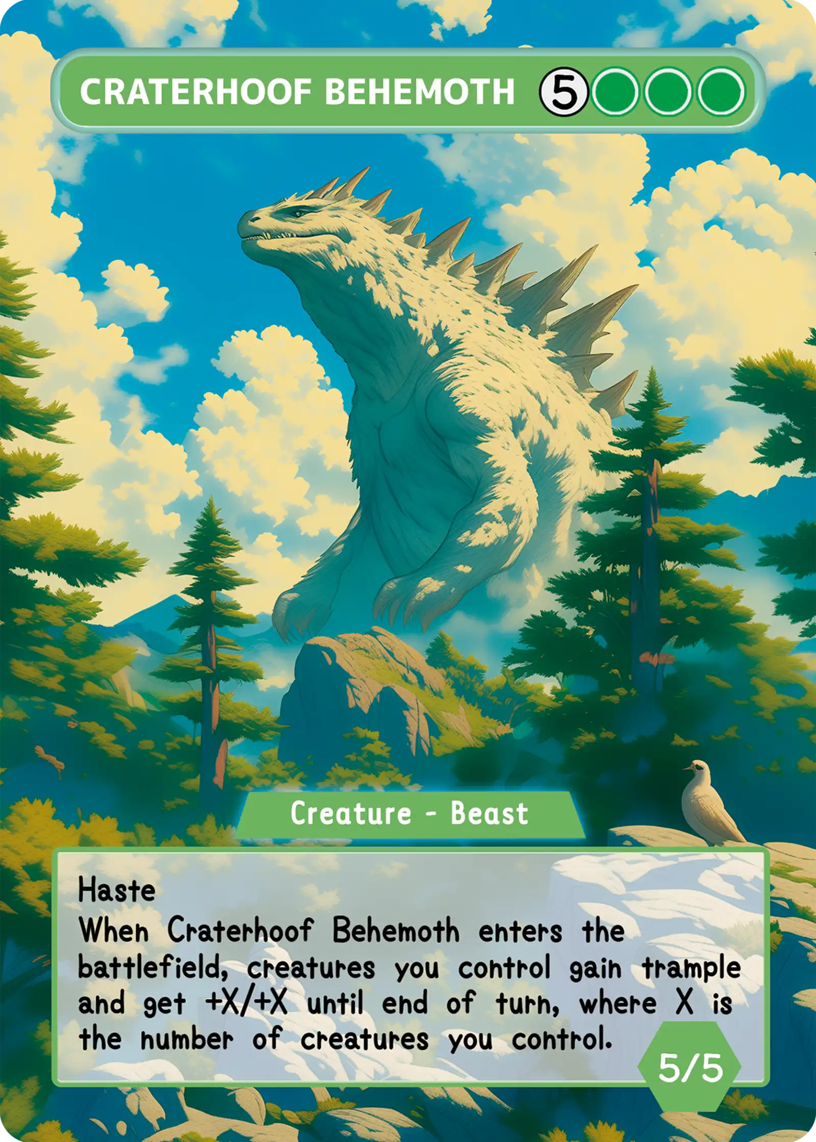 Craterhoof Behemoth