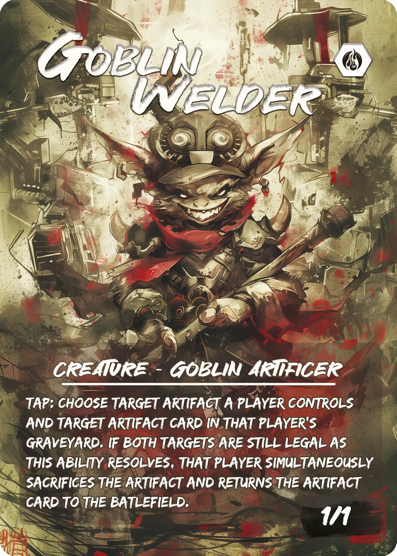 Goblin Welder Japanese