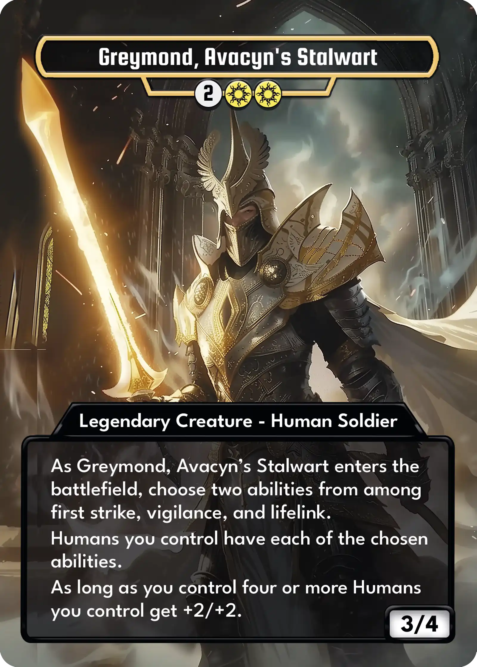 Greymond, Avacyn's Stalwart