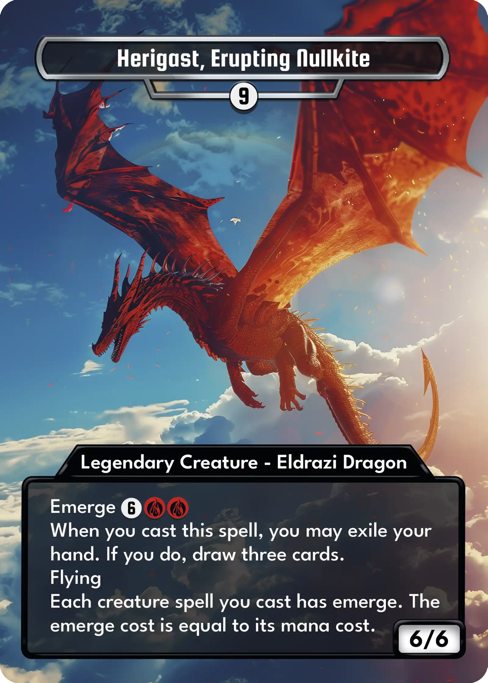 Herigast, Erupting Nullkite