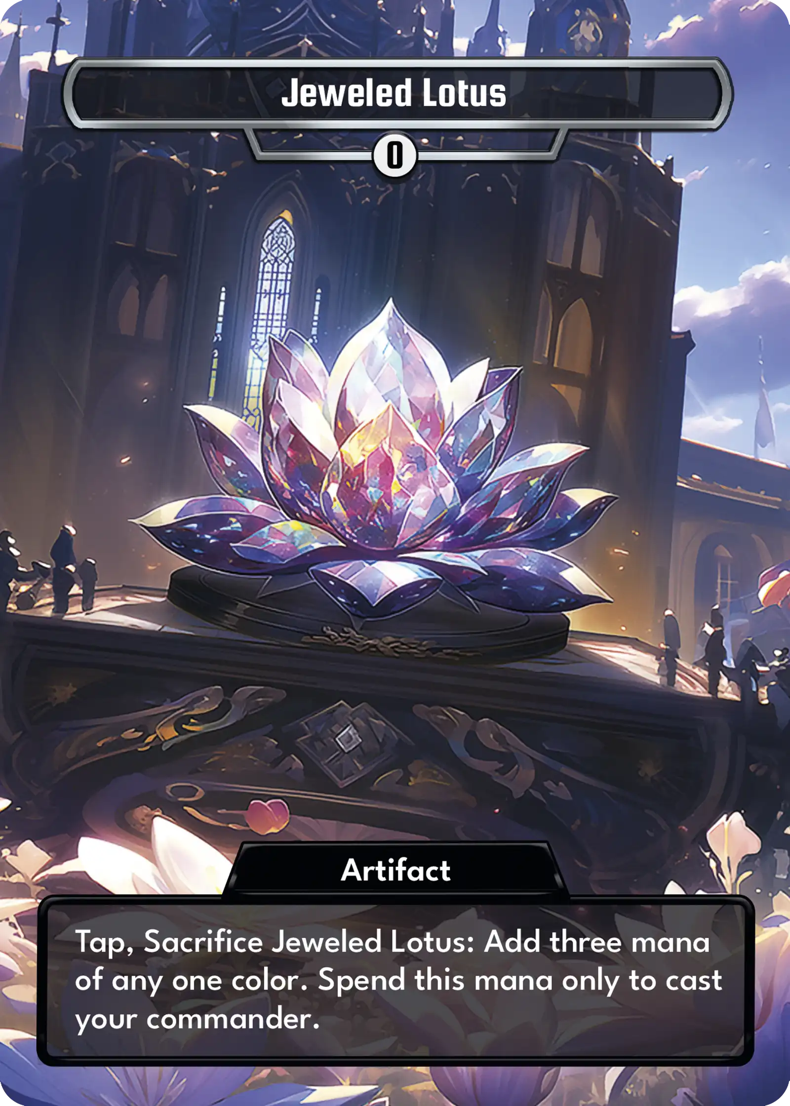 Jeweled Lotus #2
