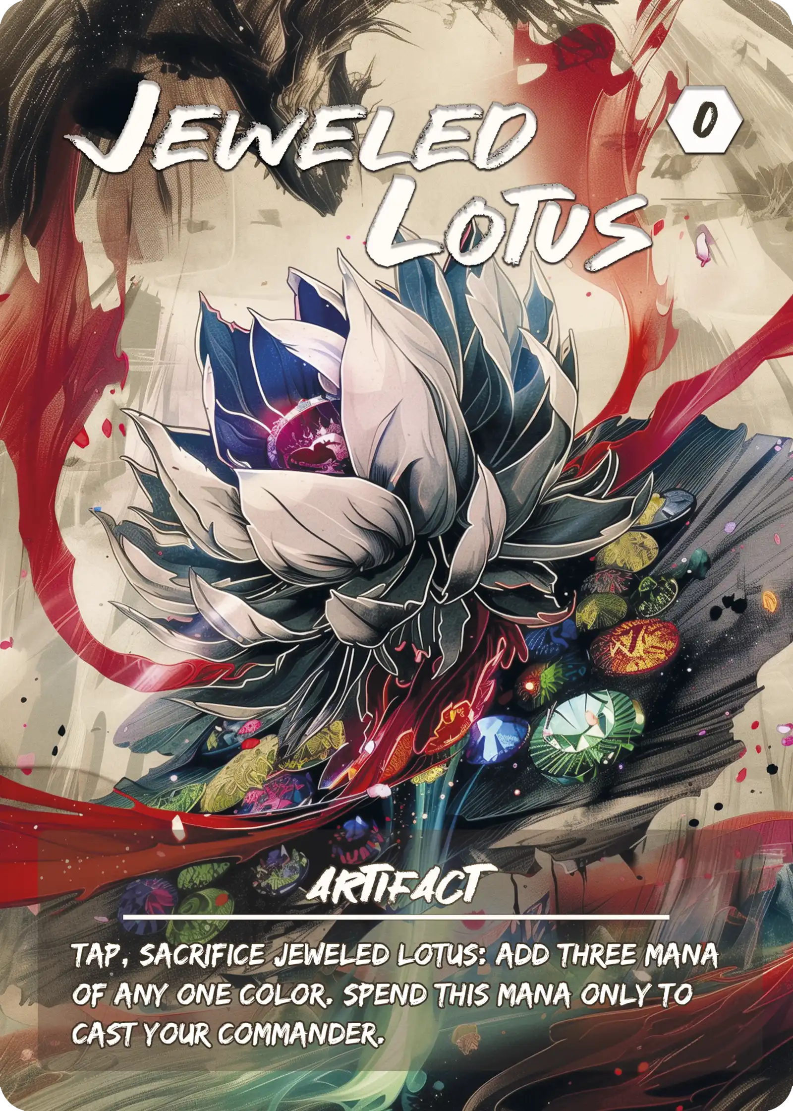 Jeweled Lotus Jap