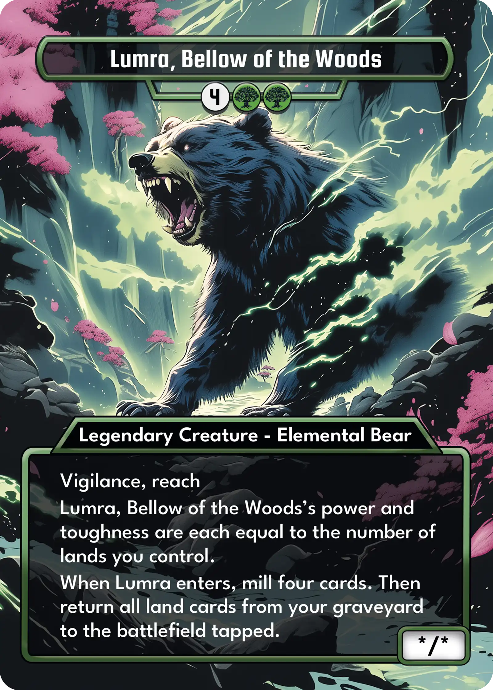 Lumra, Bellow of the Woods