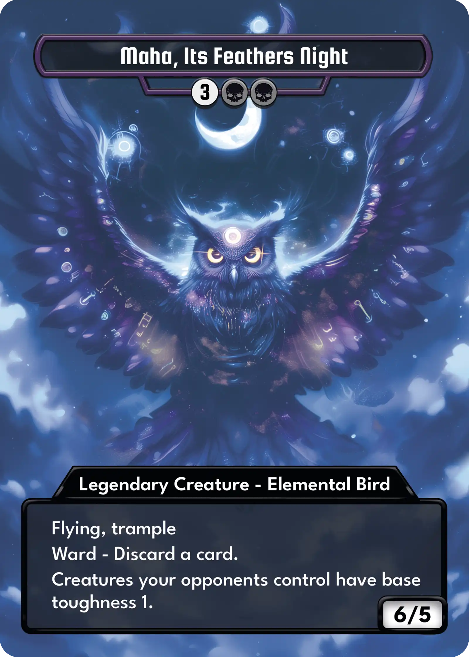 Maha, Its Feathers Night