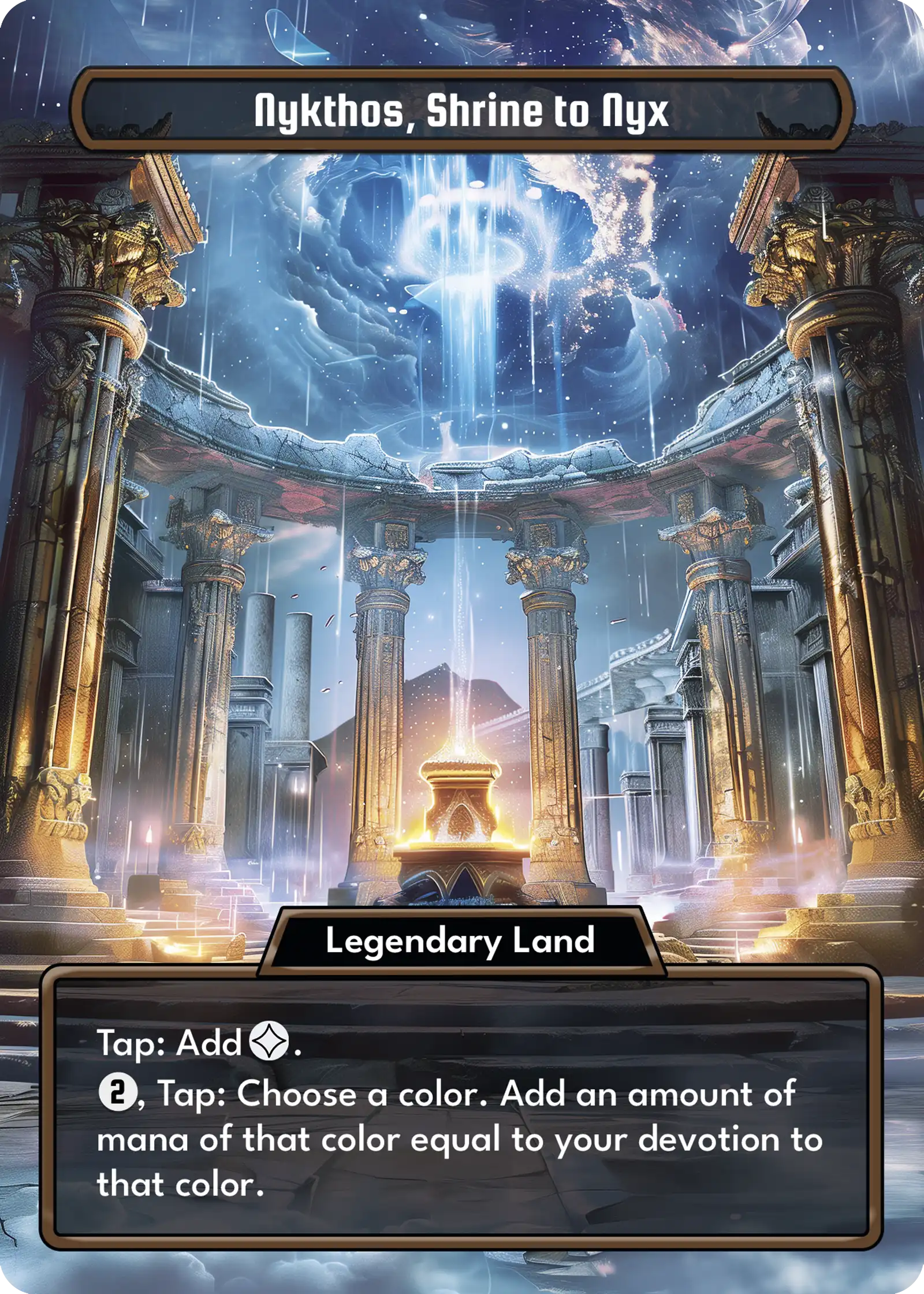 Nykthos, Shrine to Nyx