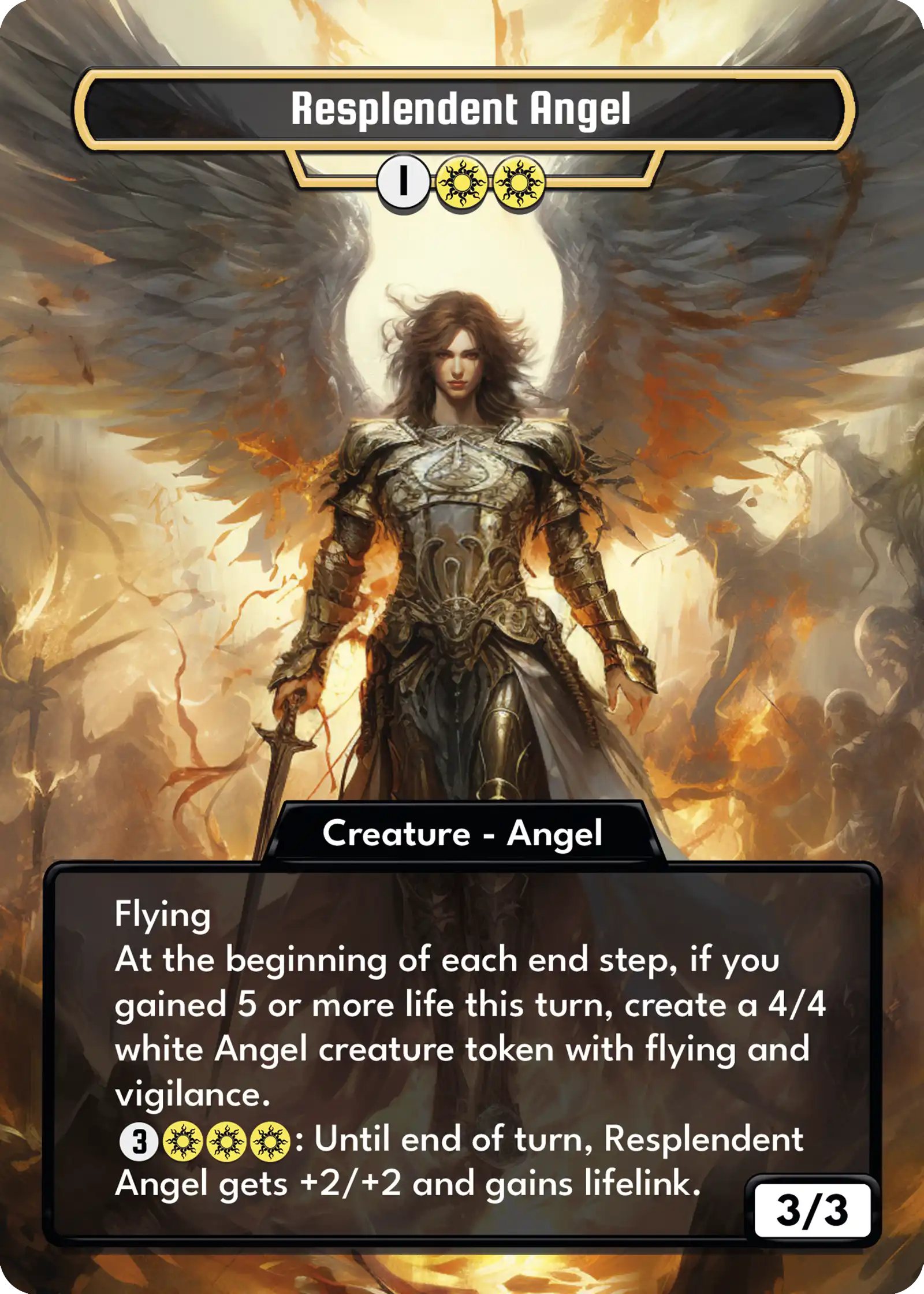 Resplendent Angel