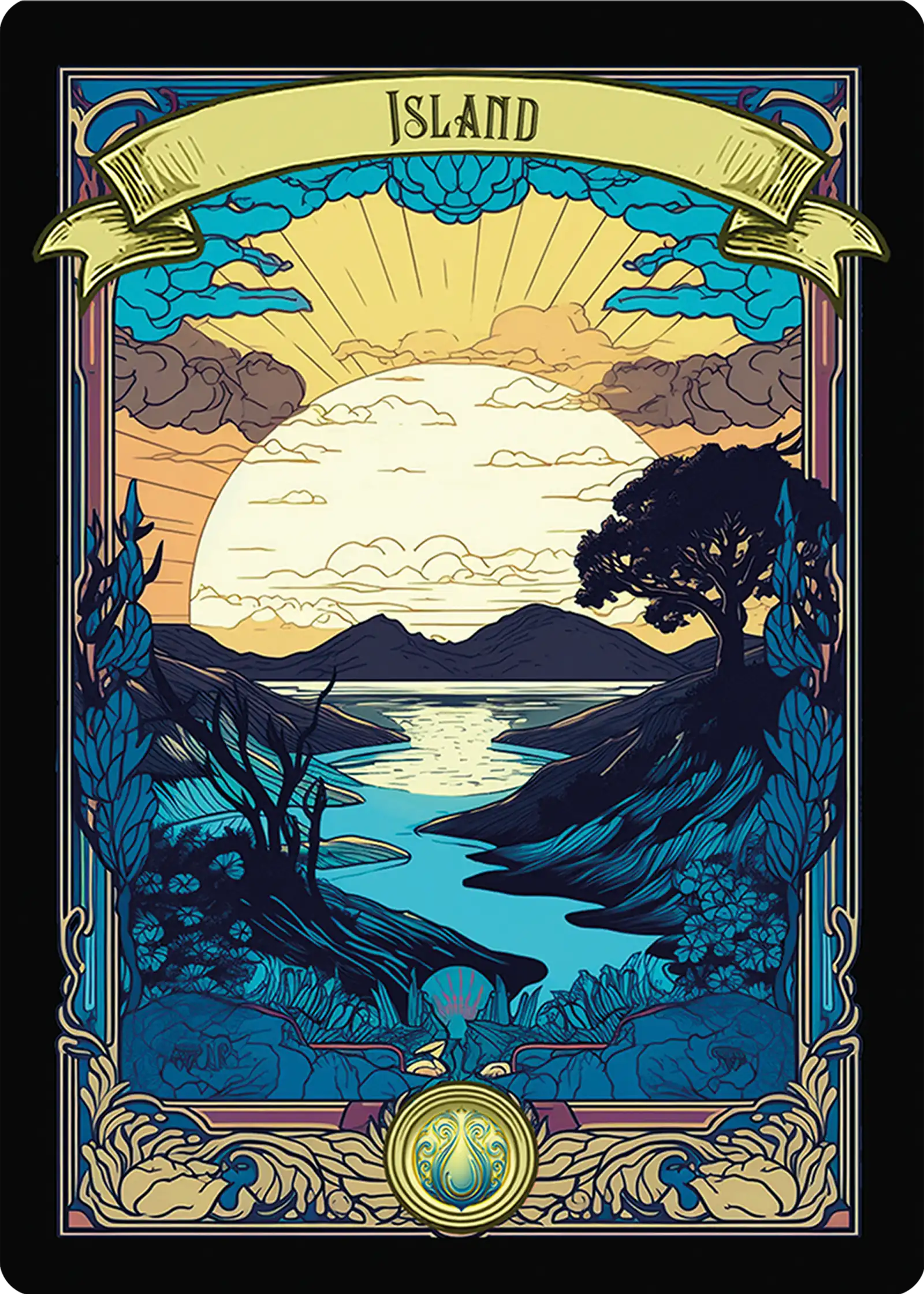 Retro Basic Island