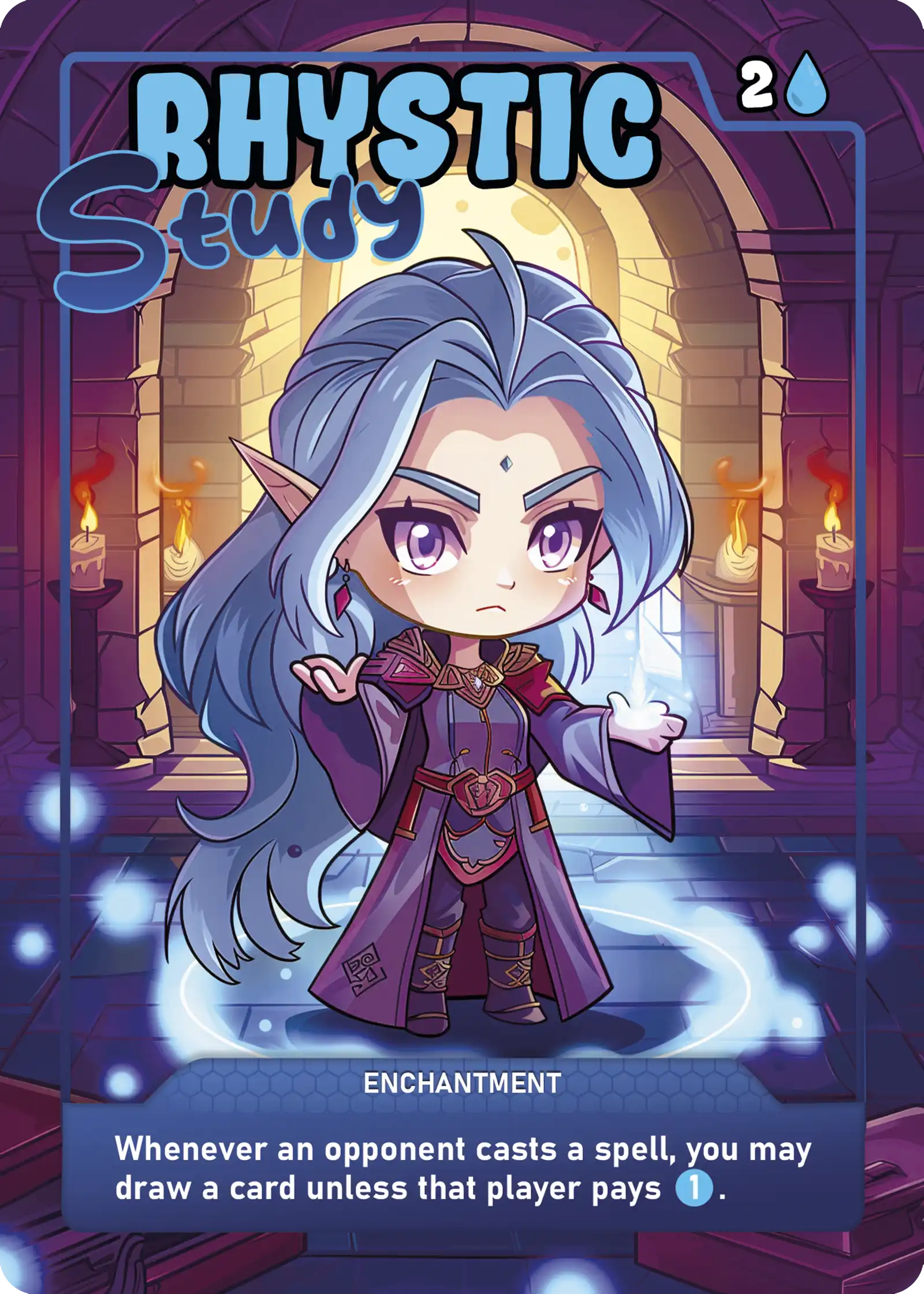 Rhystic Study Chibi
