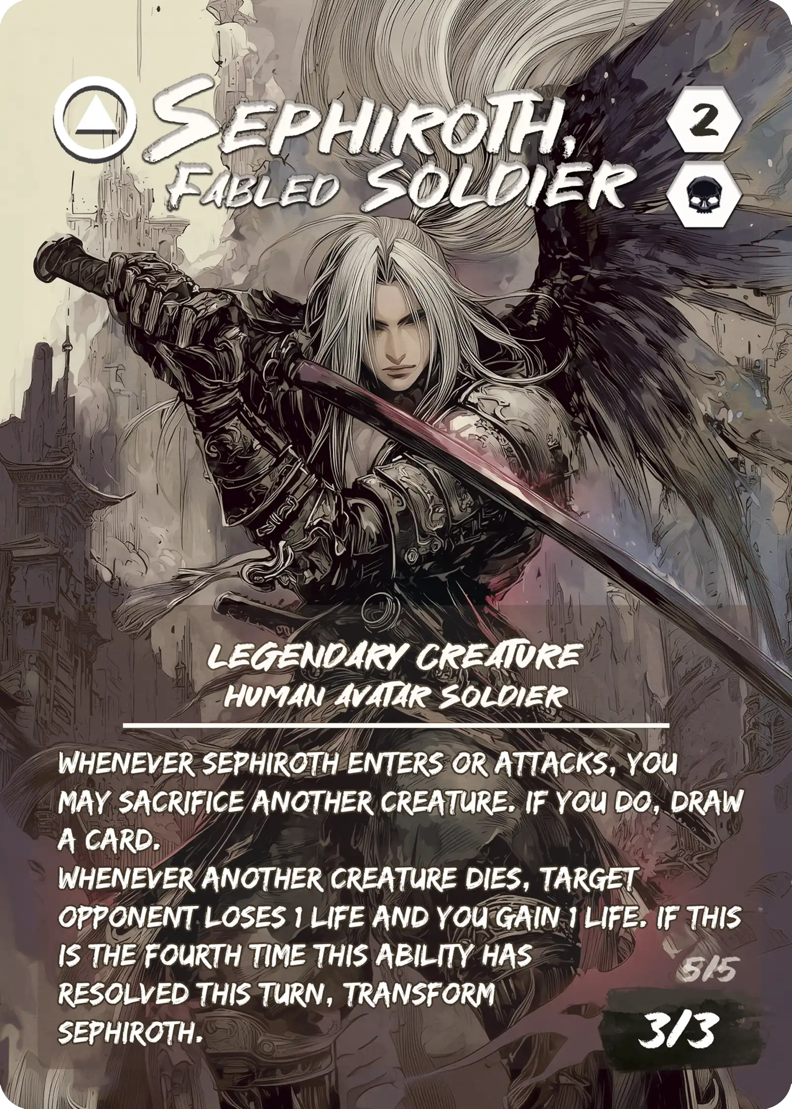 Sephiroth, Fabled SOLDIER