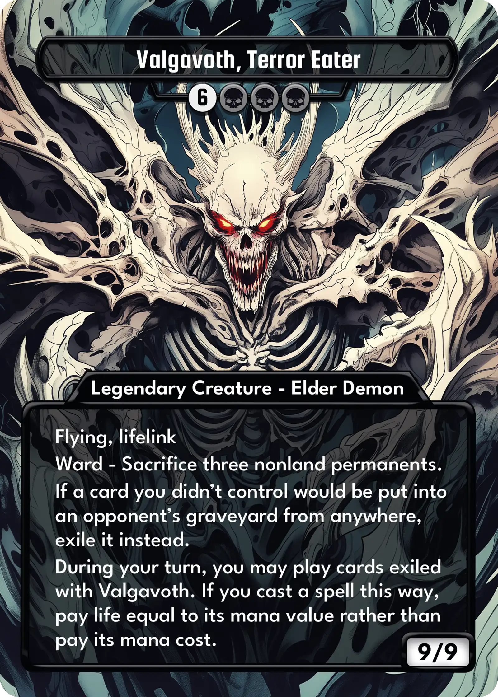 Valgavoth, Terror Eater