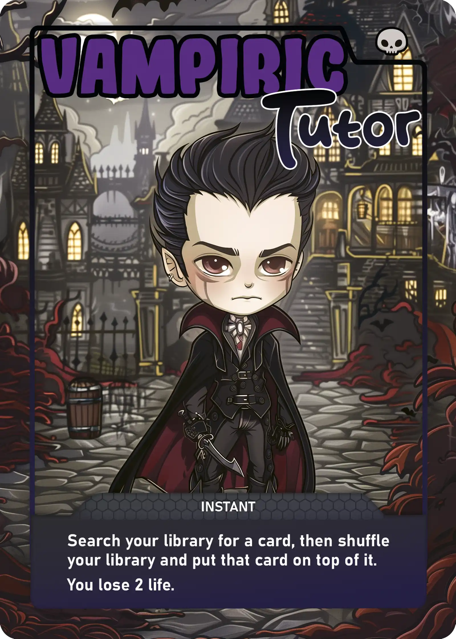 Vampiric Tutor Chibi