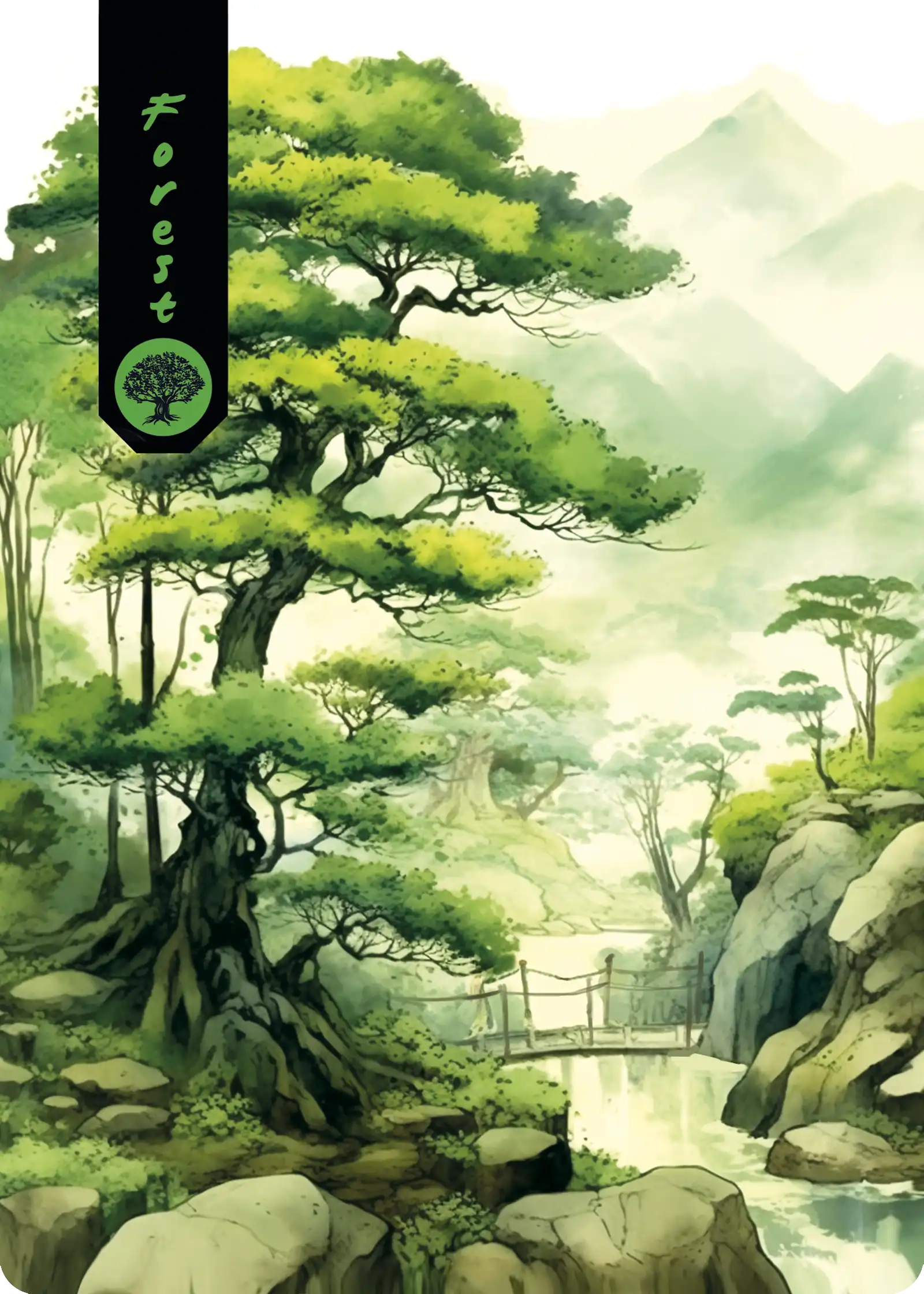 WaterColor Forest ENG