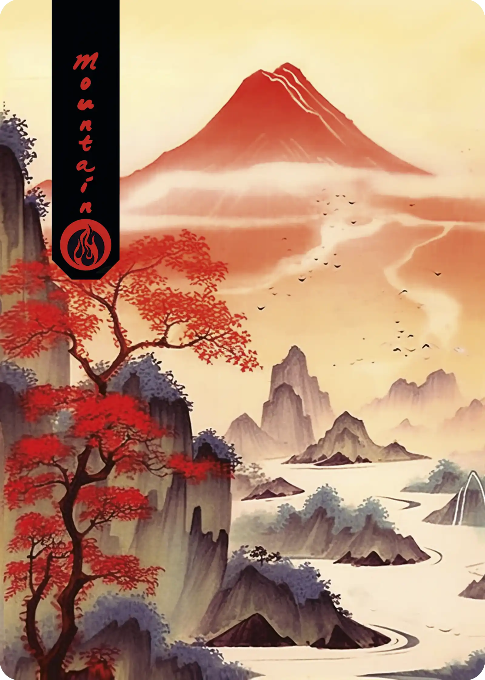 WaterColor Mountain ENG